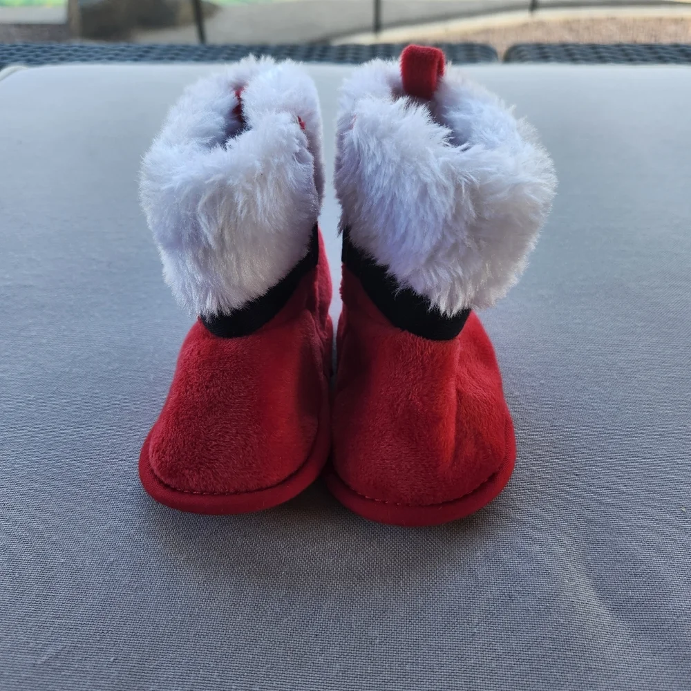 Koala kids Santa boot slippers